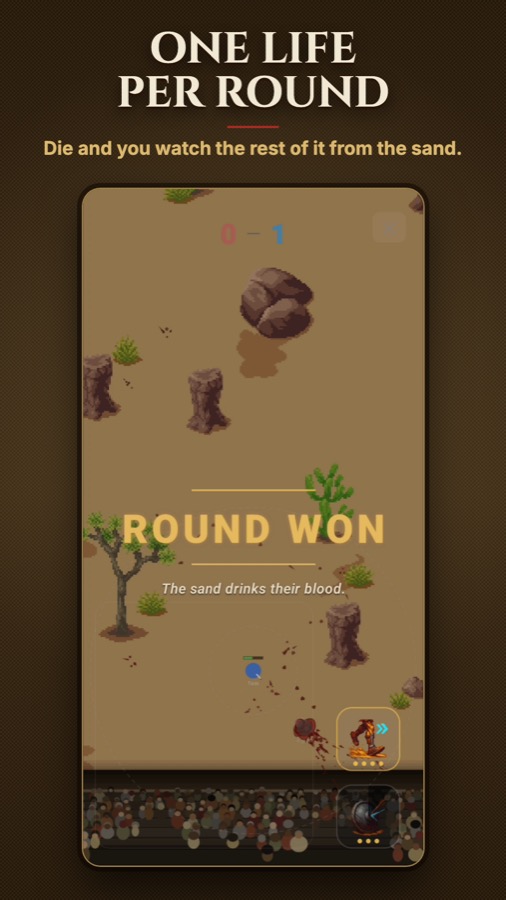 One life a round